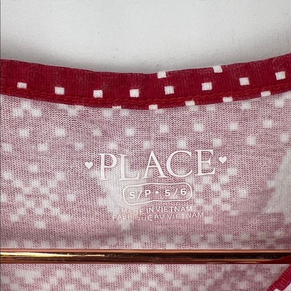 The Children’s Place - Girl’s Winter Dresses - Red, White Snowflakes - Small 5/6 - Picture 10 of 13